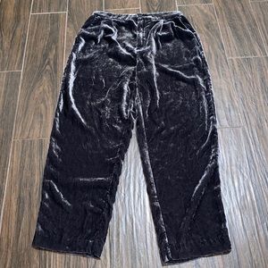 COPY - Madewell velour velvet dressy pants